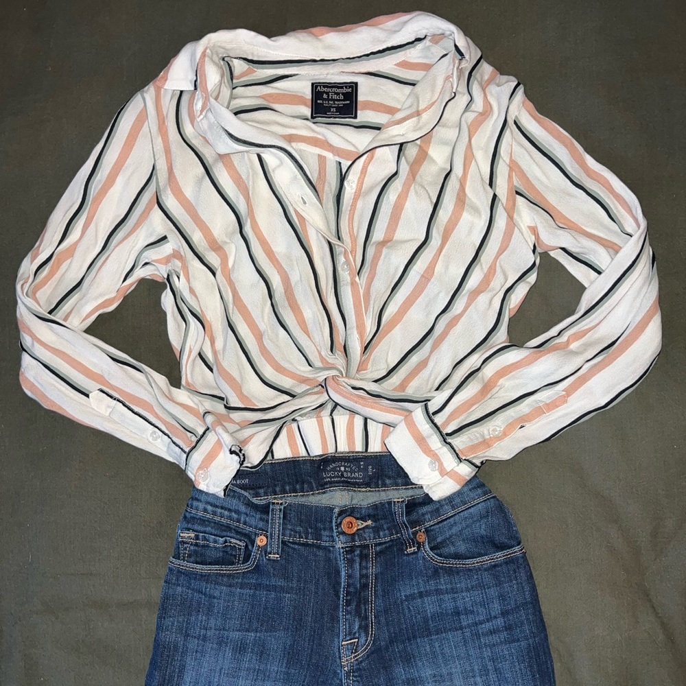 Abercrombre & Fitch country girl button up